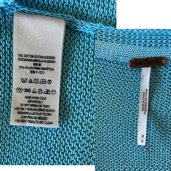 Nwot Free People Tie Waist Cardigan - Picture 14 of 15